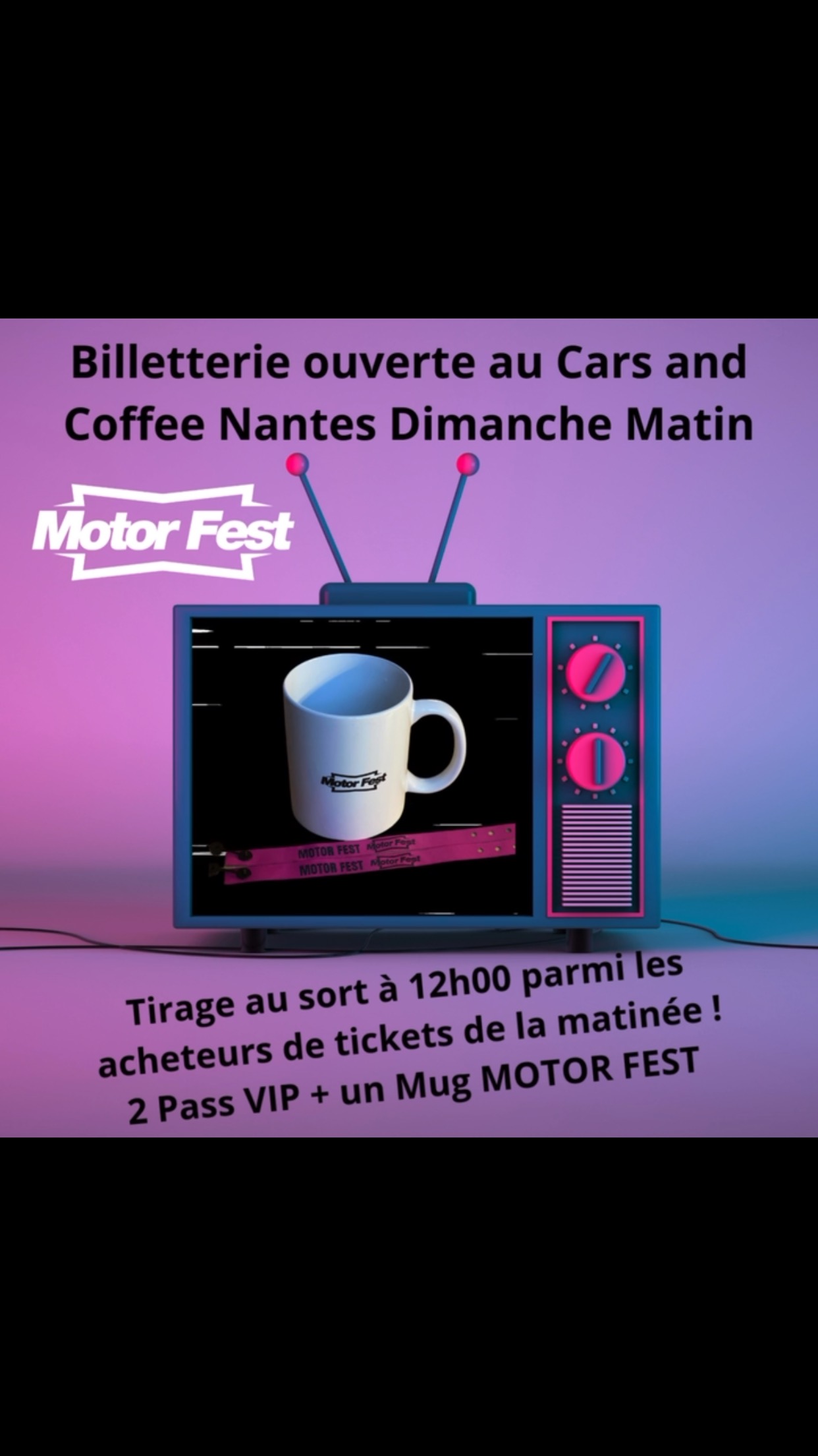 🔥 MOTOR FEST NANTES #1 : BILLETTERIE AU CARS & COFFEE NANTES ! 🔥
